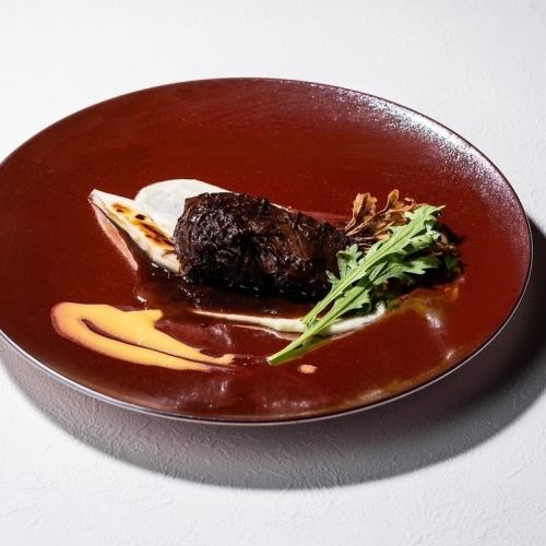 Sukiyaki made with Japanese Black Beef Cheek