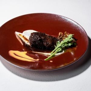 Sukiyaki made with Japanese Black Beef Cheek