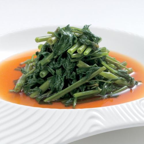 Stir-fried air spinach