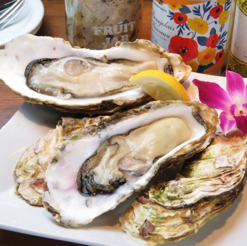 Raw oysters/grilled oysters