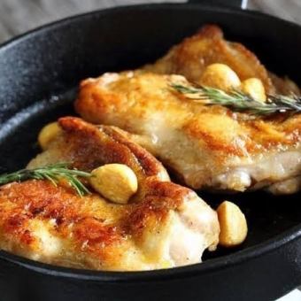 お料理のみ!【国産ブランド大山地鶏満喫コース】飲み物はお好きな物を楽しもう♪