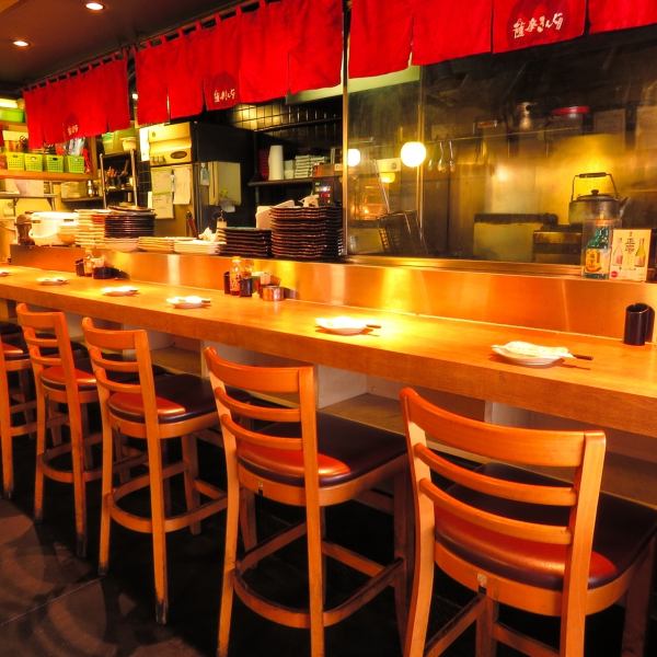 We also have counter seats available.Of course, you can use it alone! You can also use it for a quick drink with friends ★How about stopping by on your way home from work or shopping?
