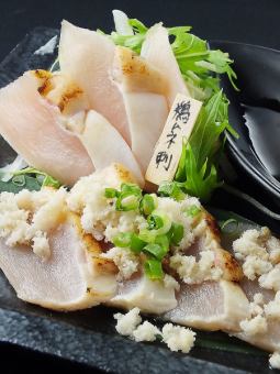 Japanese-faced chicken breast sashimi