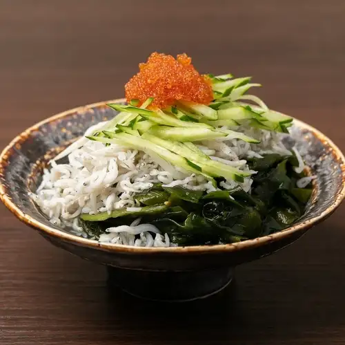 わかめとしらすのナムル