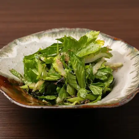セロリと塩昆布のあっさり和え