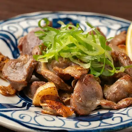 砂肝とにんにくのアテ焼き