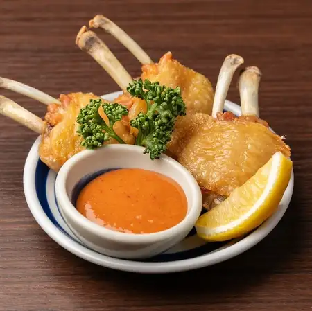 チューリップの唐揚げ キムチ味噌