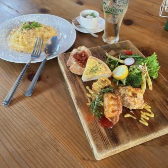 저녁 식사를 손쉽게 즐겨 ♪ 불 · 물 · 나무 · 일 한정 "플레이트 디너"