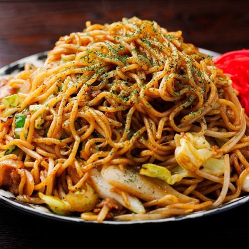 山盛り屋台風焼きそば