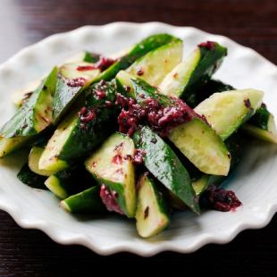 秒でなくなる梅きゅう