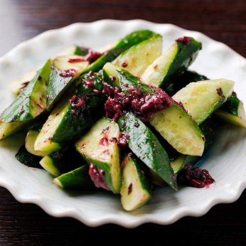 秒でなくなる梅きゅう