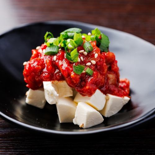 チャンジャクリームチーズ