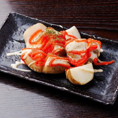 皮付き明太じゃがチーズ