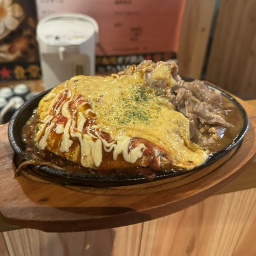 背徳どてチーズオムそば