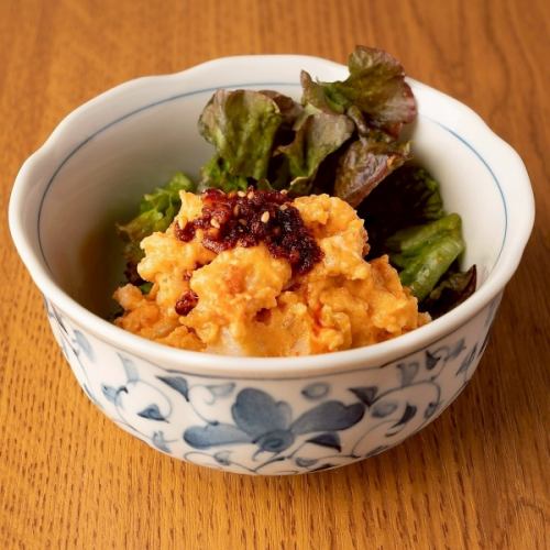 ラー油香る　搾菜　ポテトサラダ