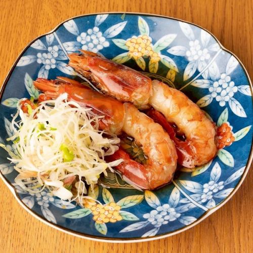 数量限定！酔っ払い海老（2尾）
