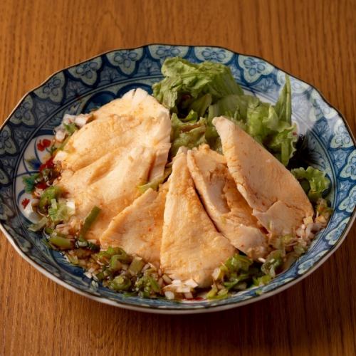 低温調理のしっとり自家製鶏ハム
