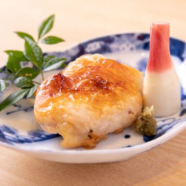 [Takumi Daisen chicken, grilled with salt] Artisan Daisen chicken with outstanding juiciness and mild richness.Salt-grilled, deep-fried, porridge.