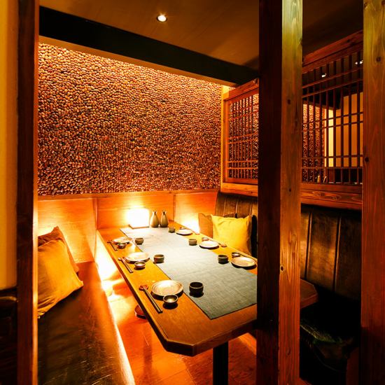 Private room according to each number of people ♪ It is a calm private room with a Japanese taste ♪