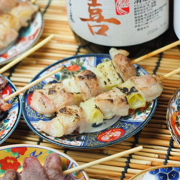 We also have a wide selection of charcoal-grilled yakitori and seafood dishes! Recommended for New Year's parties and welcoming/farewell parties!