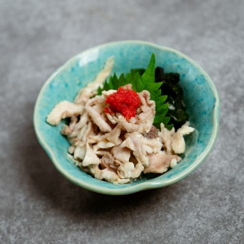 鶏皮ポン酢