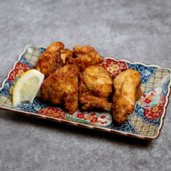 大山鶏の唐揚