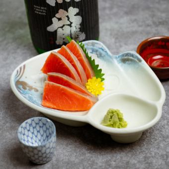 トロサーモン造り