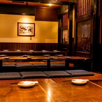 ◆ Japanese-Western Private Room ◆ You can enjoy the blissful private room space that Japanese and Western wrap.Feel free to drop by small groups-groups!