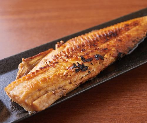 Grilled striped Atka mackerel [half]