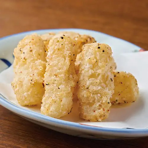 大根のスパイス揚げ