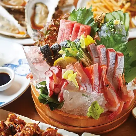 歓送迎会にも！豚せいろ等料理9品120分飲み放題付 徳ちゃんおすすめコース4500円