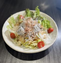 Awajitei Salad with Whitebait