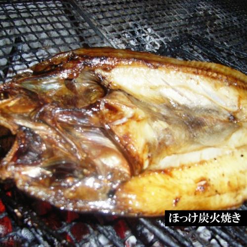 Atka mackerel charcoal-grilled