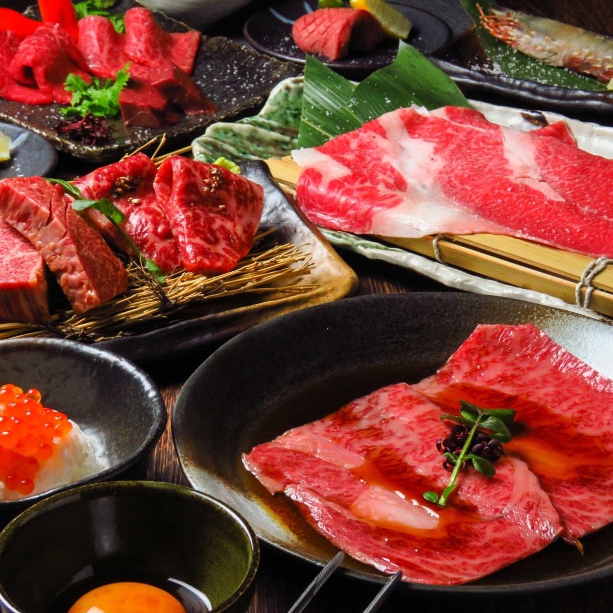 鹿児島県産のこだわり肉を贅沢に…牛、豚、鶏、お好きな物を。