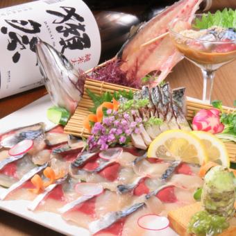 活サバ活き造り