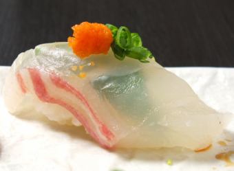 寿司盛り合わせ　(三貫)