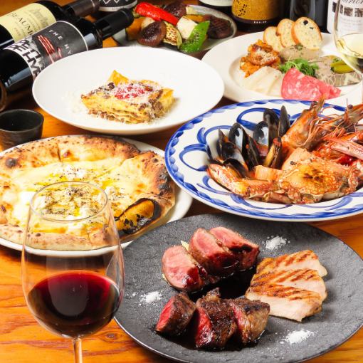 【3人起！横滨W酒店2025年末派对套餐】8道豪华套餐（含无限畅饮）8000日元