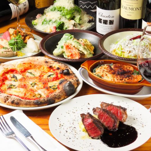 3名様からOK！W横浜2025年忘年会コース【お料理のみ5000円コース】