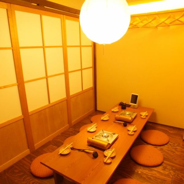 The interior of the shop is calm and relaxing relaxedly.Maximum number of banquet in a private room is up to 45 people! Even for company banquets, parties, small group private banquet ◎