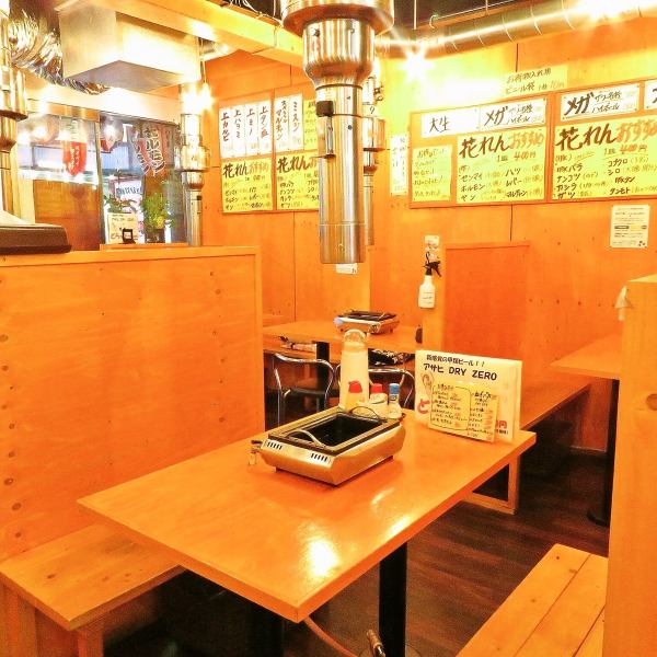 Since the seats are partitioned, how about using it as a group? It is also ideal for returning to work or a girls-only gathering ◎ You can enjoy a private space.