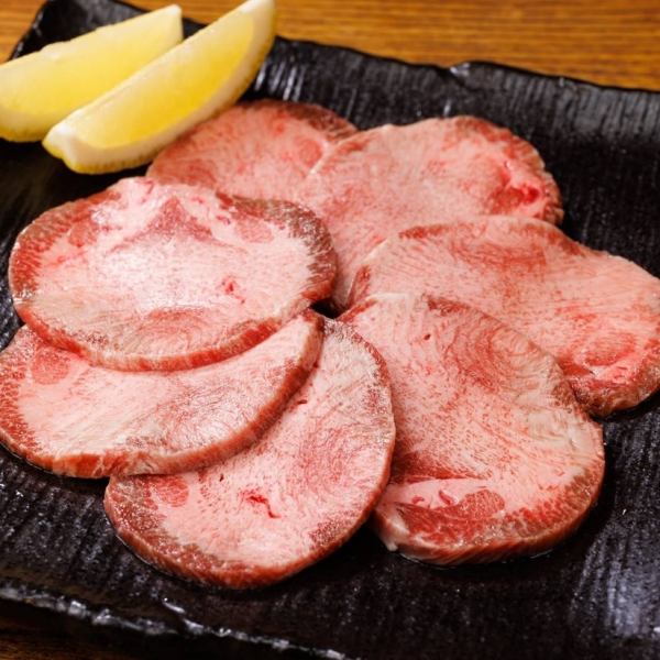 【名物☆】花れん自慢の塩タン！厳選されたお肉本来の味が楽しめます。ぜひお試しください！