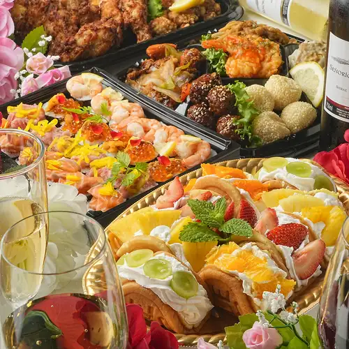 料理の持ち込みもOK◎