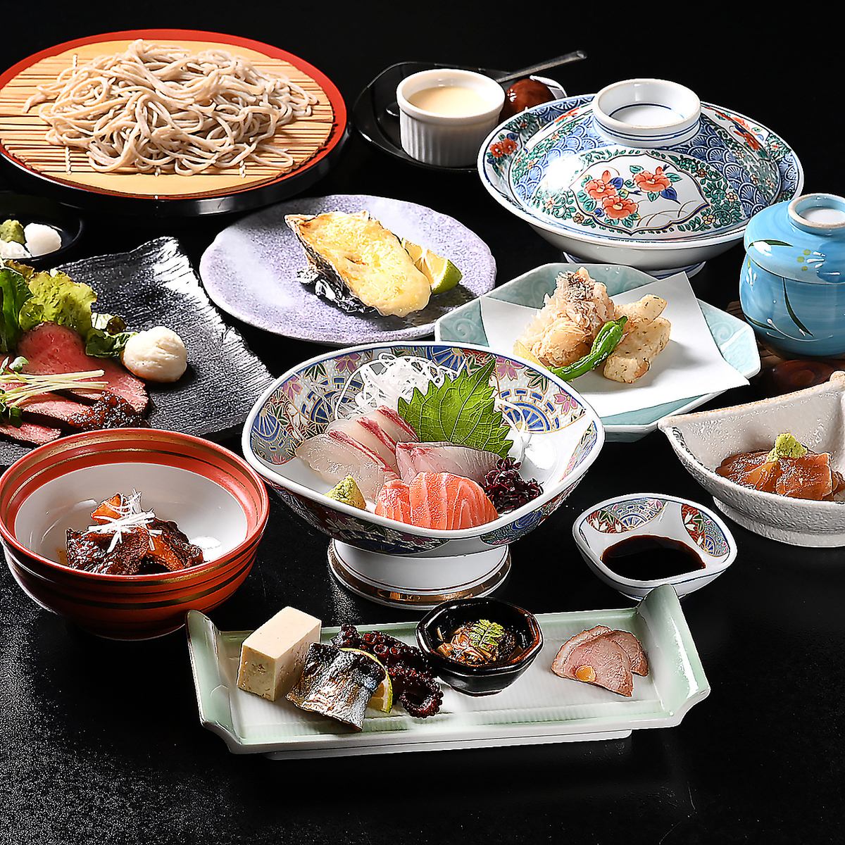 Kaiseki cuisine is available, so it is easy to use even for a large number of people○