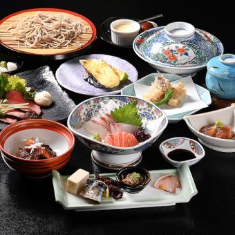 会席料理　5,000円　(夜：サービス料込の5,500円)