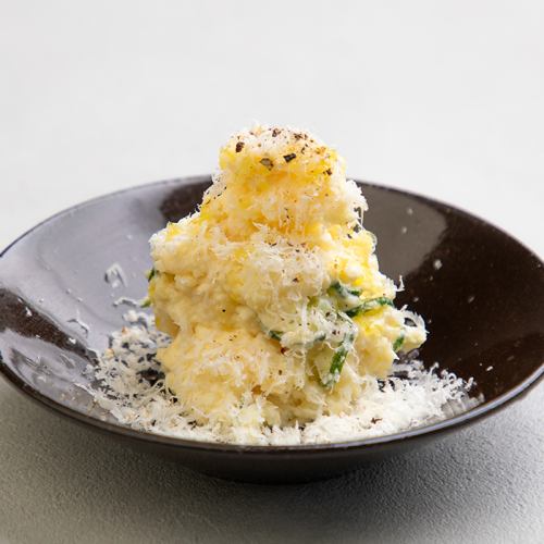 燻りがっこポテサラ