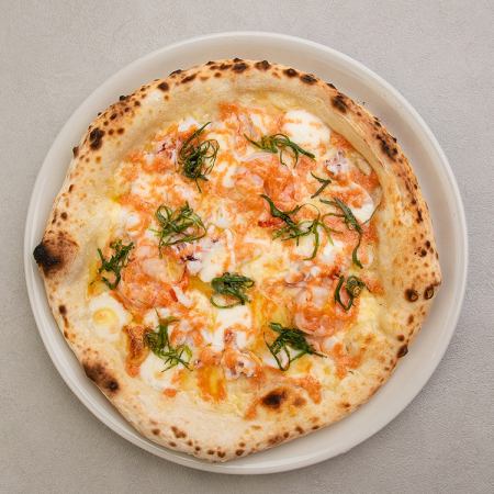 海老とヤリイカの明太マヨネーズ