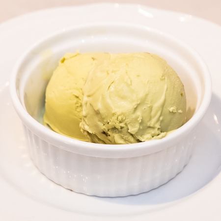 ピスタチオのアイスクリーム