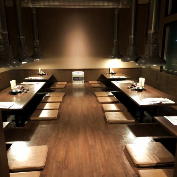 【Banquet ◎ Relaxing dinner seat】 If you are delicious and delicious Yakiniku party ... Yaki and have a seat for up to 32 people.Maximum banquet 68 people OK!