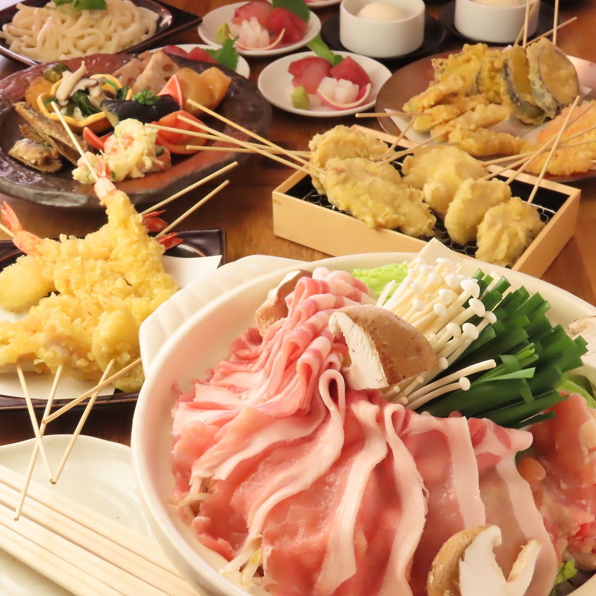 こだわりの魚介を使ったお寿司や天ぷらをお楽しみください！