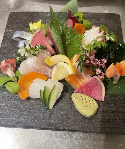 Chef's choice sashimi platter